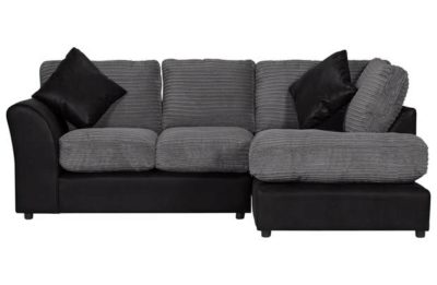 New Bailey Regular Fixed Back Right Corner Sofa- Charcoal New Bailey Regular Fixed Back Right Corner Sofa- Charcoal